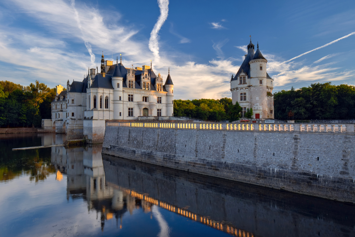 zamki nad loara chenonceau francja1