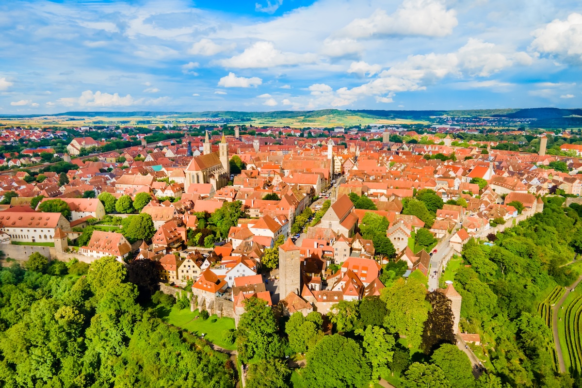 Rothenburg,Ob,Der,Tauber,Old,Town.,Rothenburg,Ob,Der,Tauber