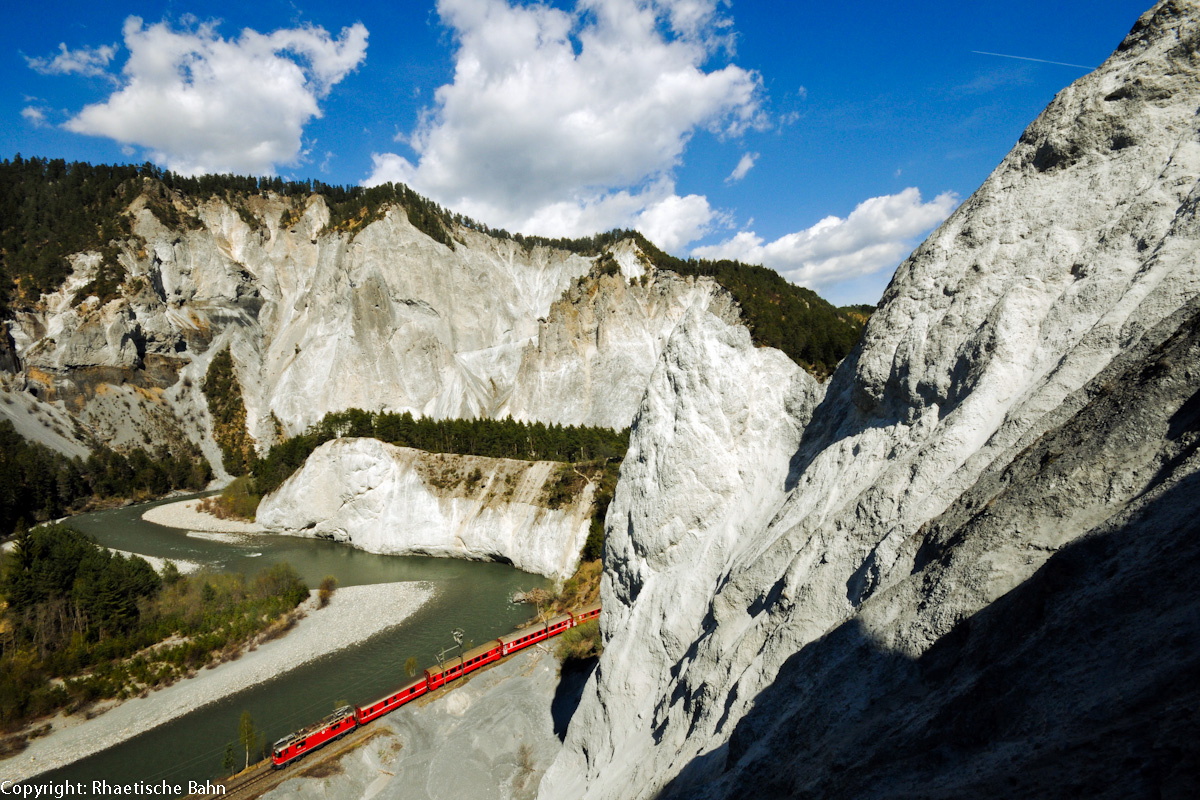 Rhaetische Bahn: Rheinschlucht