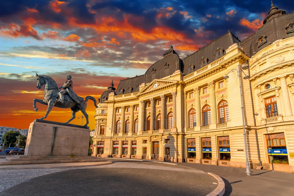 rumunia bukareszt biblioteka