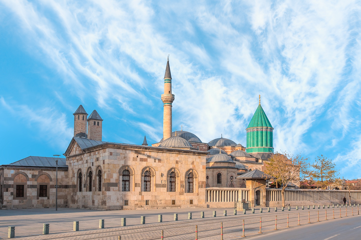 Mevlana,Museum,Mosque,In,Konya,,Turkey