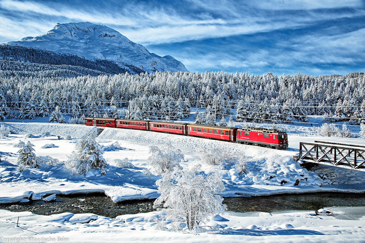 Rhaetische Bahn: Oberengadin