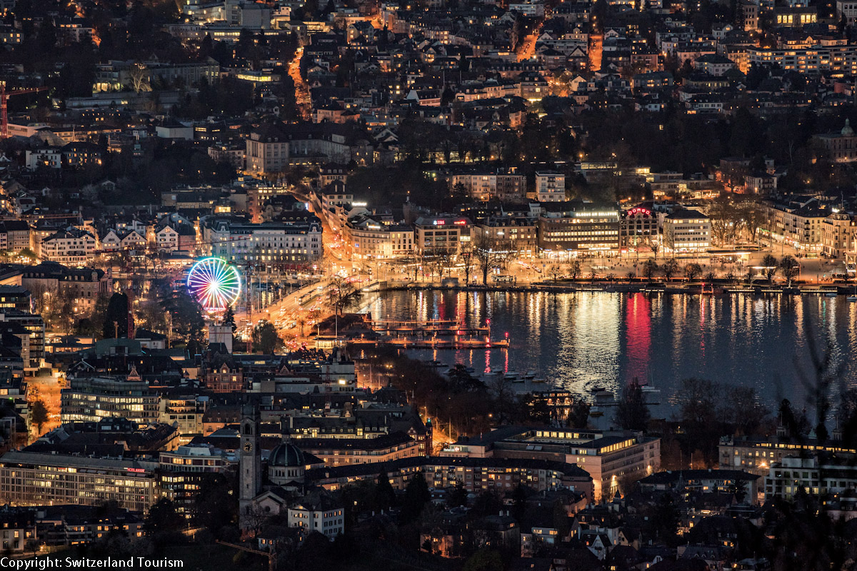 Switzerland Cities: Zuerich, Quaibruecke