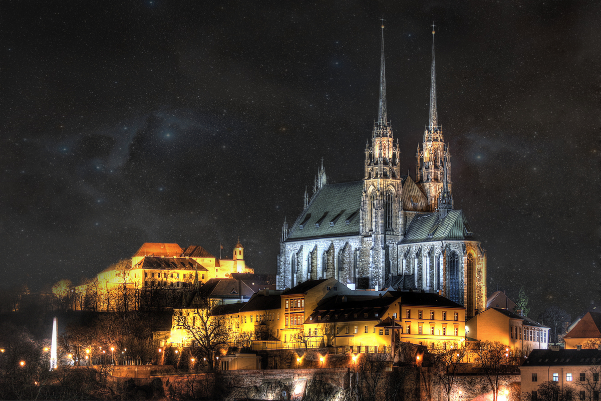 The,Icons,Of,The,Brno,City's,Ancient,Churches,,Castles,And The,Icons,Of,The,Brno,City's,Ancient,Churches,,Castles,And